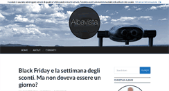 Desktop Screenshot of albavista.it